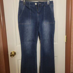 9th and Main Petite Jeans Flare Leg Boot Cut